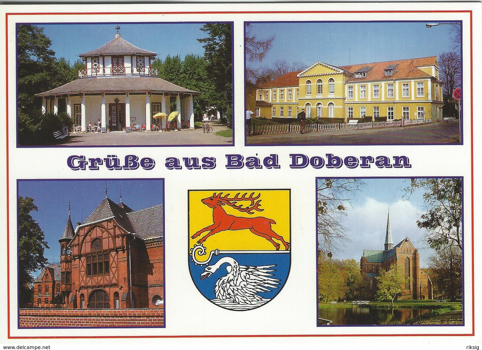 Bad Doberan. 3 Cards. Germany.  # 06081 - Bad Doberan