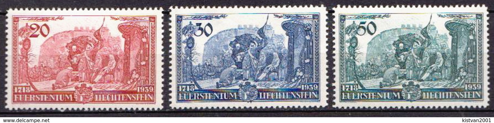Liechtenstein MH Set - Unused Stamps