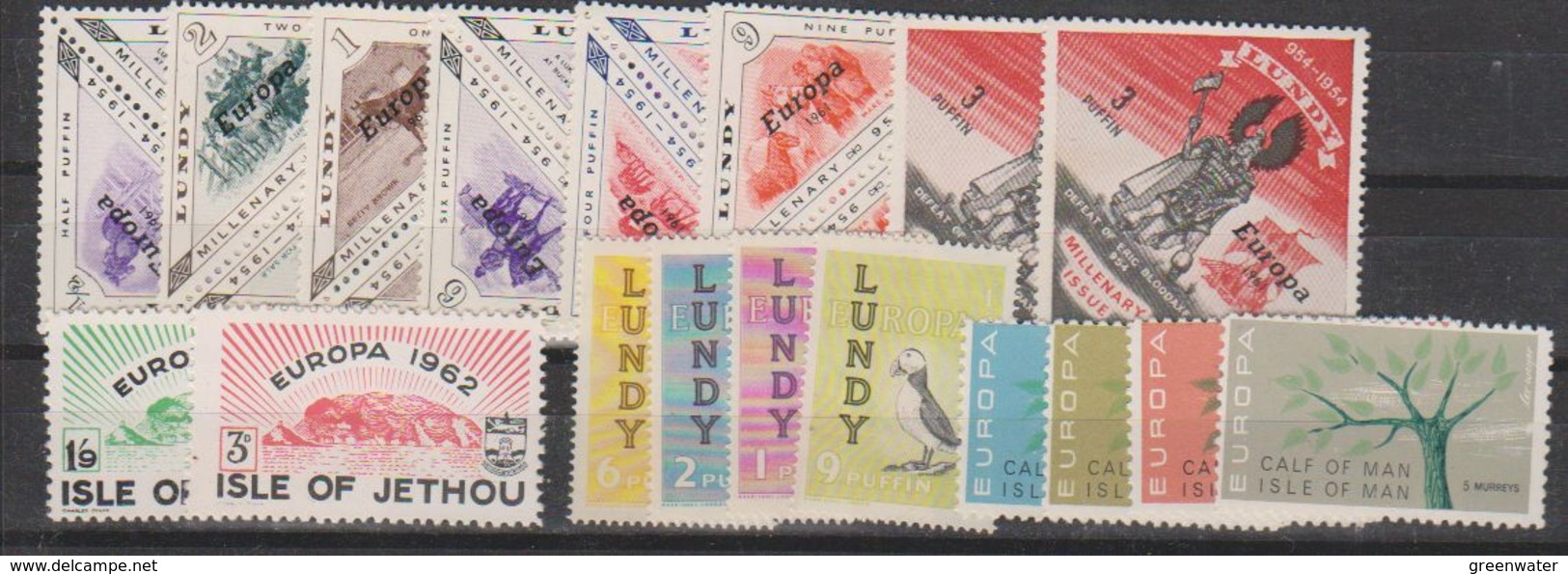 Europa Cept 1962 British Locals (see Scan)  ** Mnh (38338) - 1962