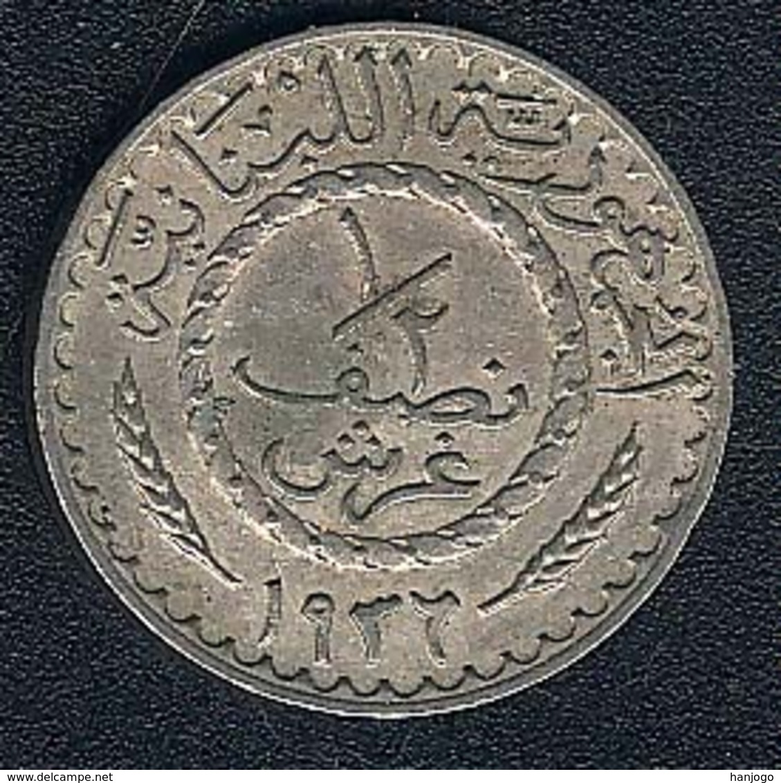 Libanon, 1/2 Piastre 1936 - Lebanon