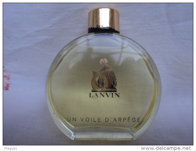 LANVIN" UN VOILE D'ARPEGE"   FLACON ( Pas Vapo)VENDU VIDE     LIRE ET VOIR !! - Miniaturen Damendüfte (ohne Verpackung)