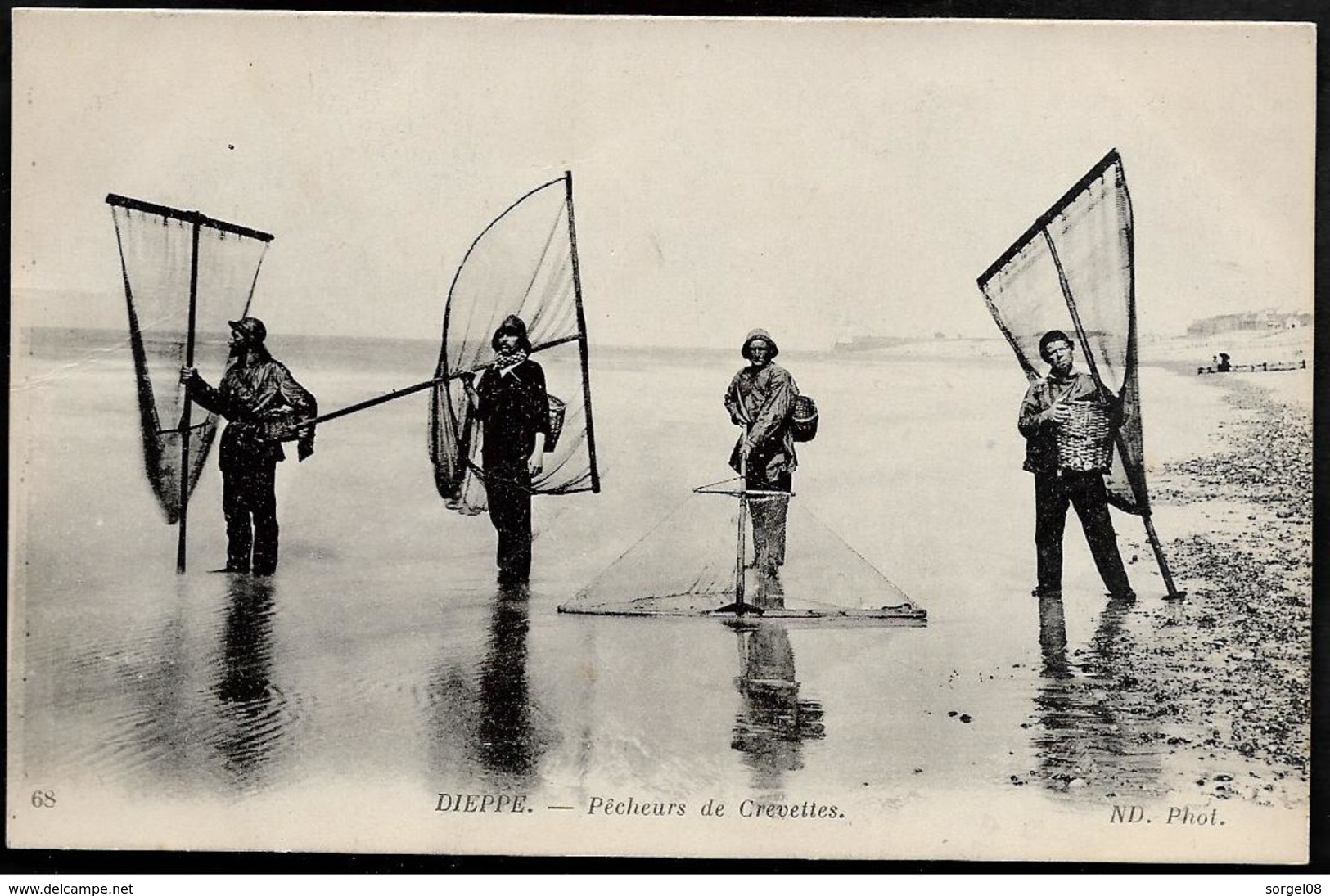 76 DIEPPE Pêcheurs De Crevettes - Dieppe