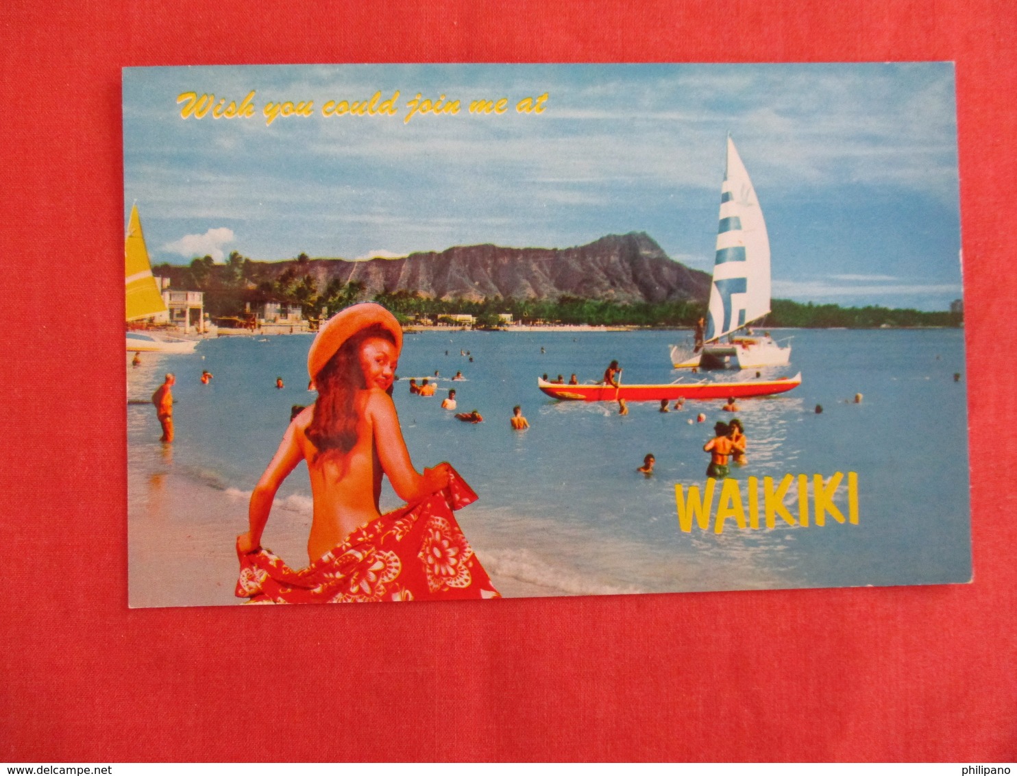 Wish You Could Join Me At Waikiki  -ref 2929 - Altri & Non Classificati