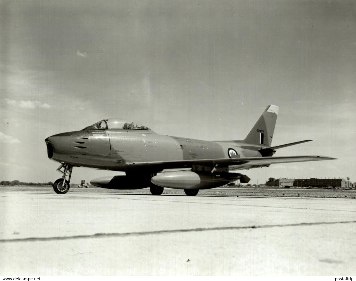 CANADAIR F86  SABRE  9 * 12 CM CANADA AEROPLANE ROYAL CANADIAN AIR FORCE - Aviación