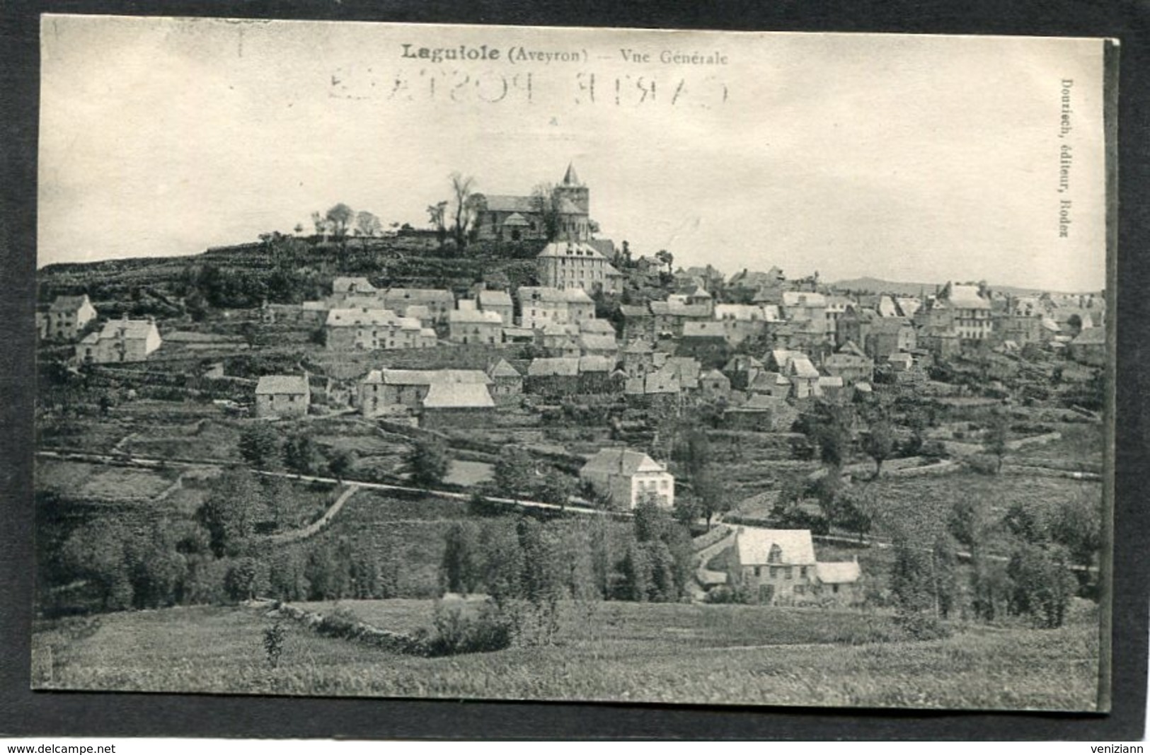 CPA - LAGUIOLE - Vue Générale - Laguiole