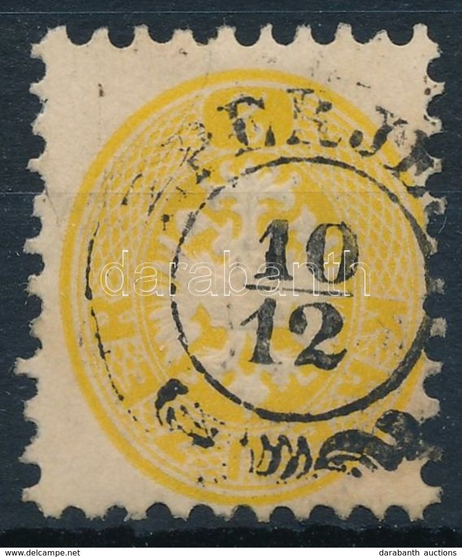 O 1864 2kr Sárga / Yellow 'EPERJE(S)' - Altri & Non Classificati