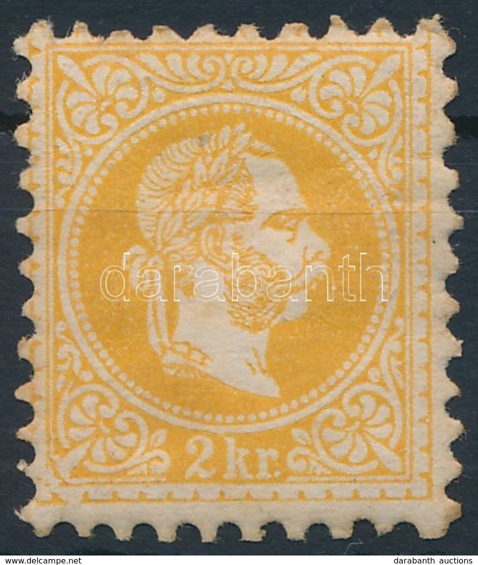 * 1867 2kr Sötétnarancs / Dark Orange. Certificate: Steiner - Altri & Non Classificati