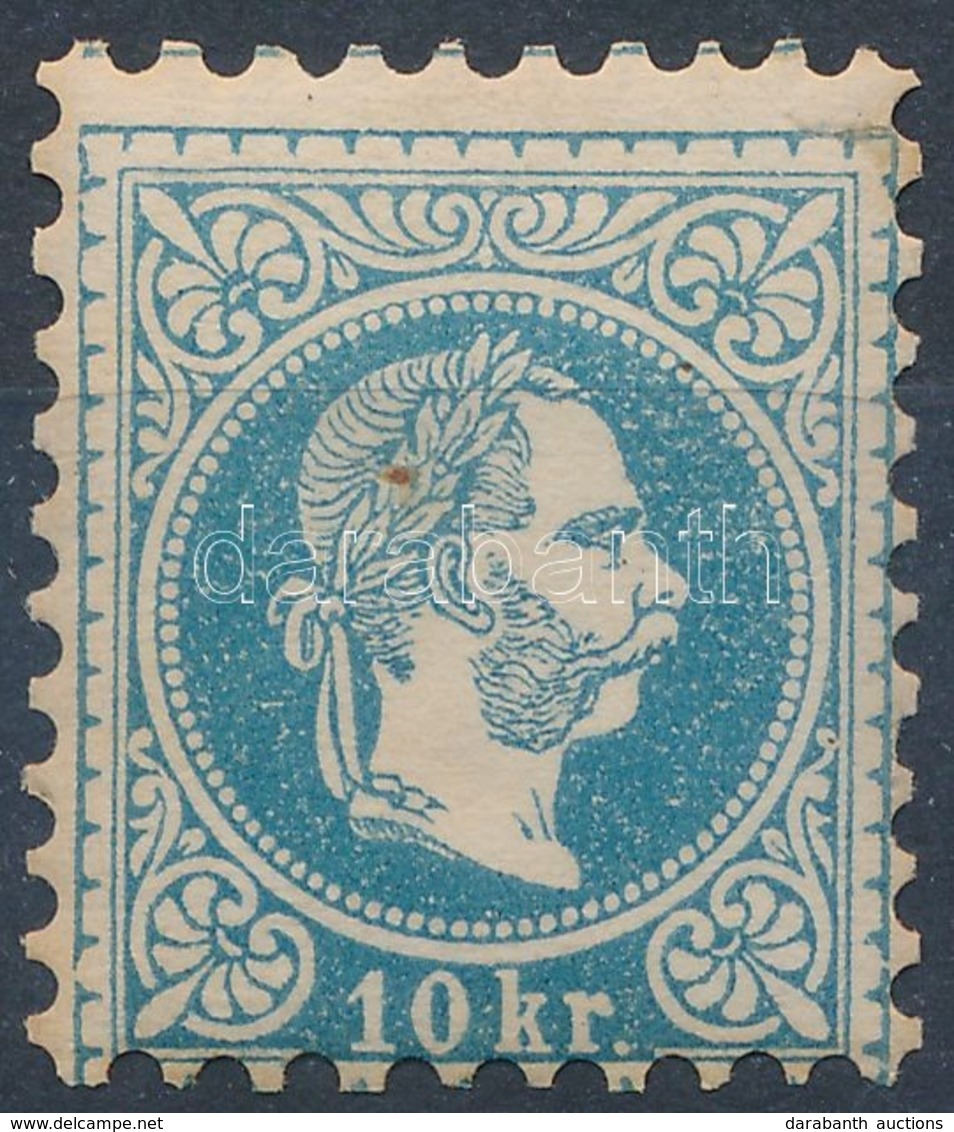 * 1867 10kr Tejkék / Milk Blue (Ferchenbauer EUR 500.-) Certificate: Steiner - Altri & Non Classificati