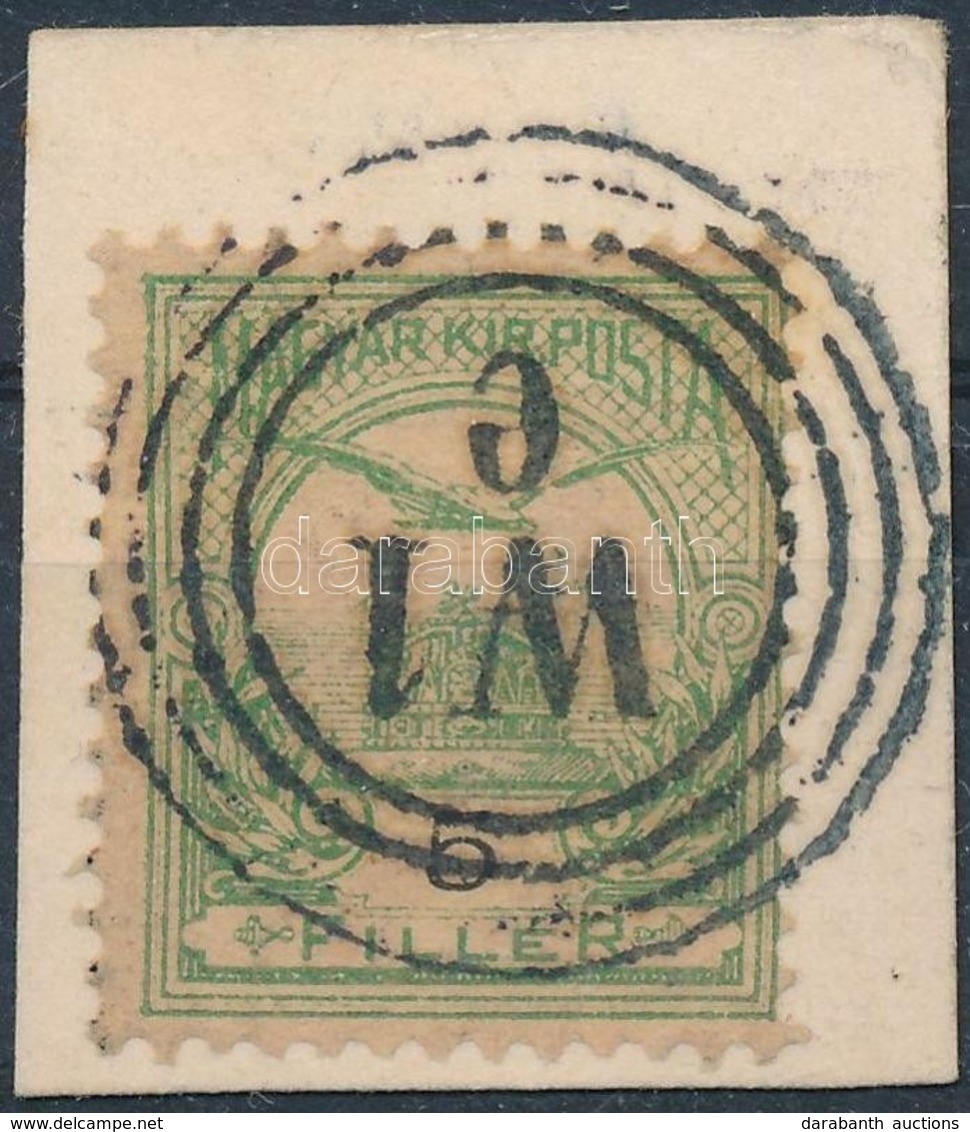 1900 Turul 5f Bécsi Bélyegzéssel / With Vienna Postmark - Altri & Non Classificati