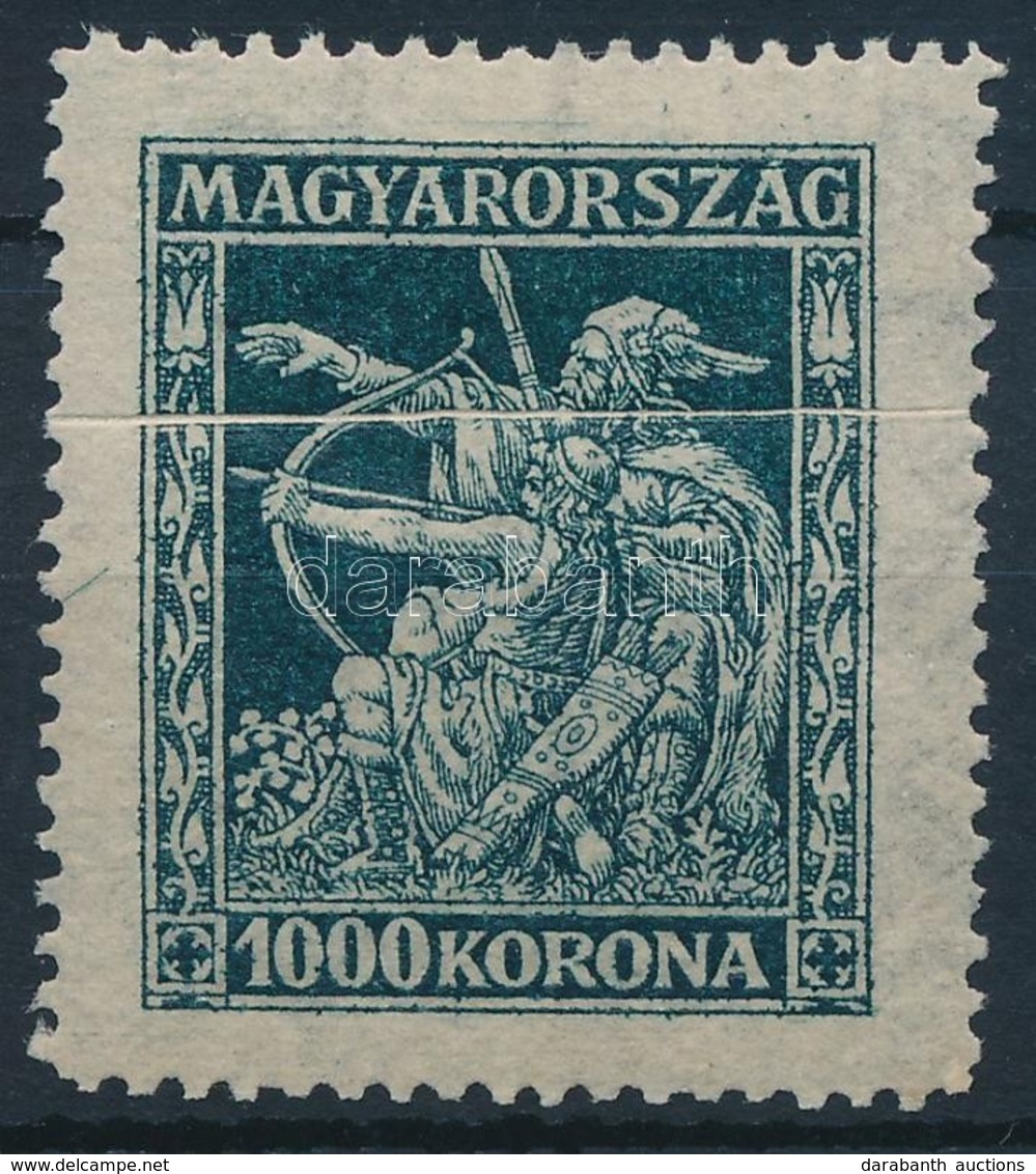 * 1924 Jótékonyság 1000K Papírránccal / Mi 382 With Paper Crease - Altri & Non Classificati