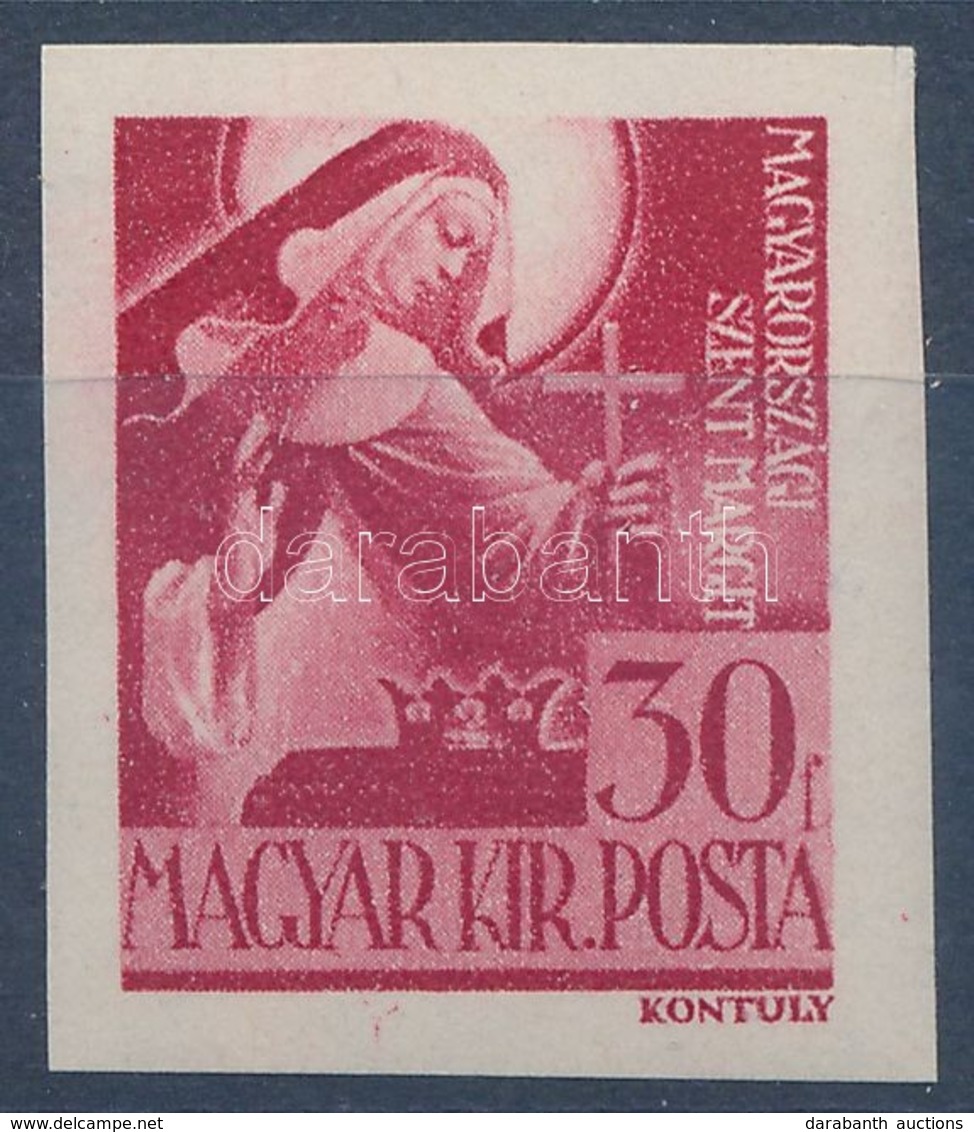 ** 1944 Szent Margit Vágott (12.000) / Mi 753 Imperforate - Other & Unclassified