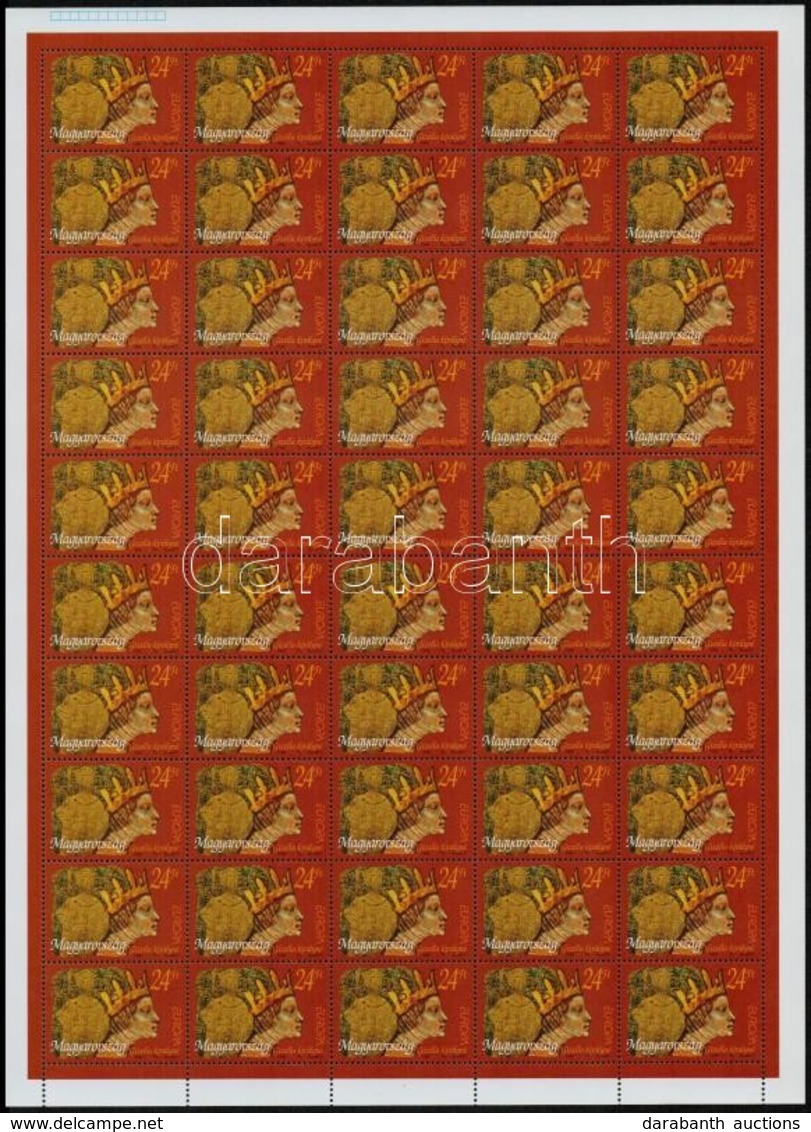 ** 1996 Europa CEPT - Híres Asszonyok Hajtatlan Teljes ívsor (40.000) / Mi 4380-4381 Complete Sheets - Altri & Non Classificati