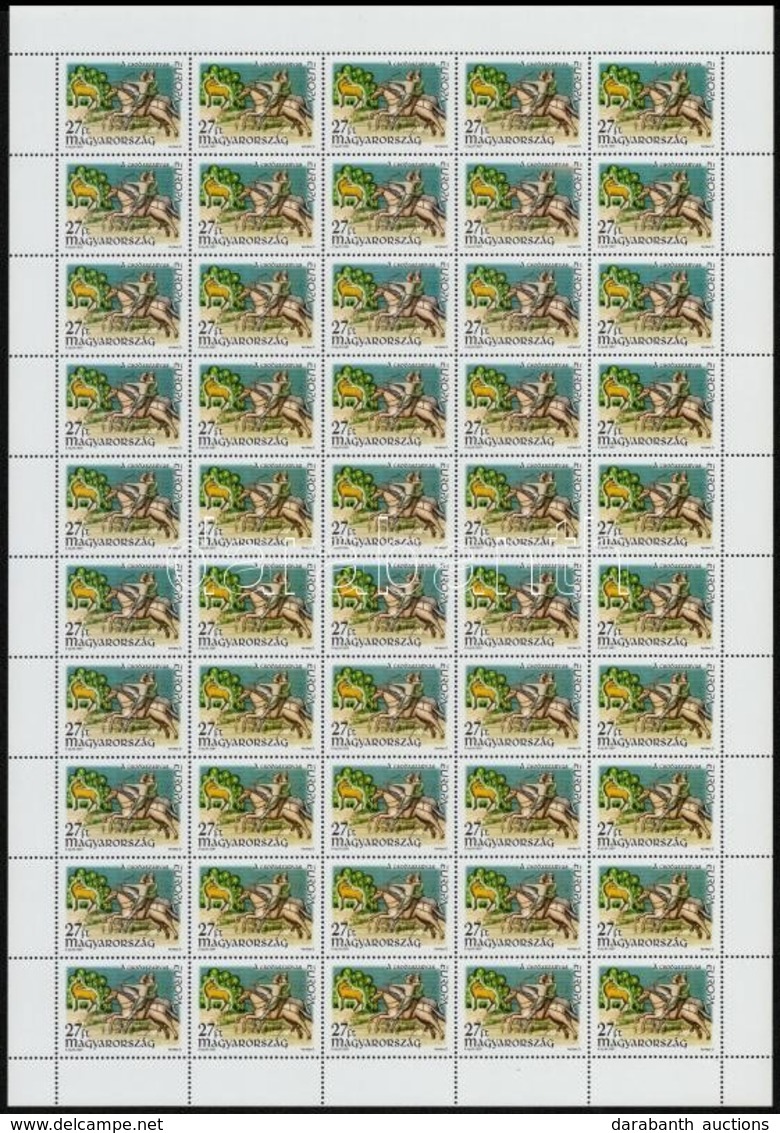 ** 1997 Europa CEPT - Történetek és Legendák Hajtatlan Teljes ívsor (30.000) / Mi 4455-4456 Complete Sheets - Altri & Non Classificati