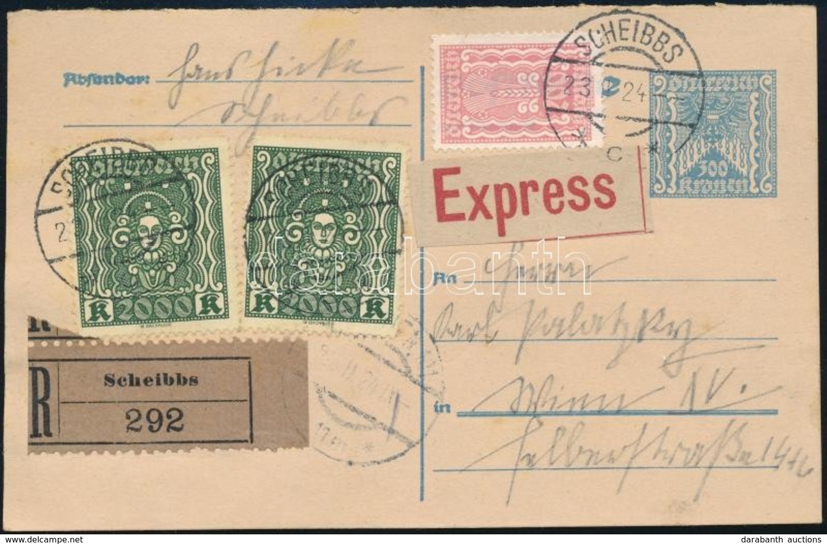 1924 Expressz Levelez?lap / Express Postcard - Other & Unclassified