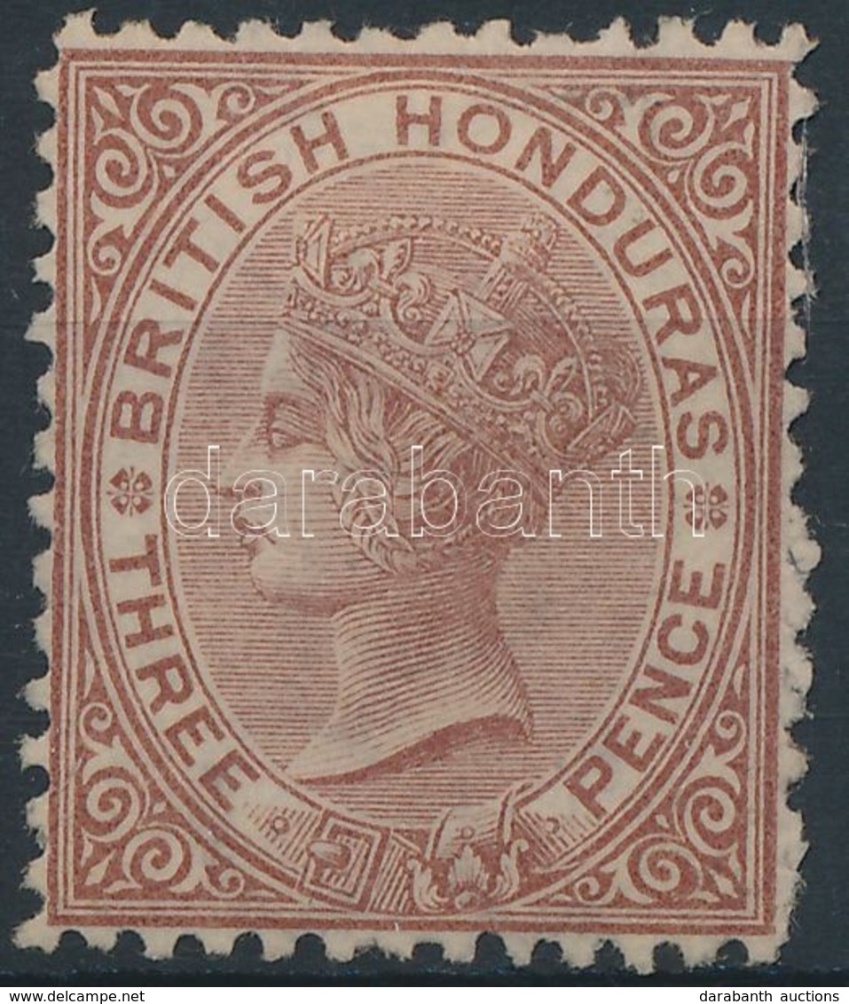 (*) Brit Honduras 1872 Forgalmi Bélyeg Mi 5 A - Altri & Non Classificati