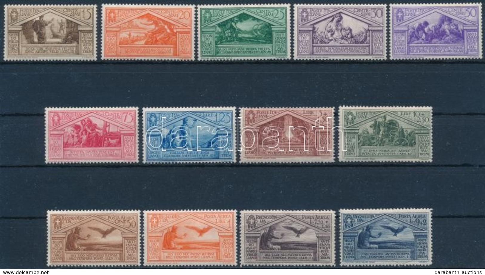 ** 1930 Vergilius Sor Mi 345-357 (Mi EUR 450,-) - Other & Unclassified