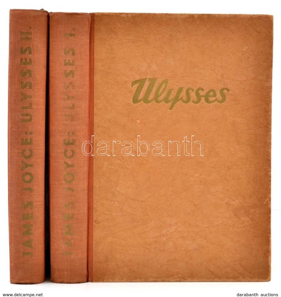 James Joyce: Ulysses I-II. Kötet. Fordította: Gáspár Endre. Bp., 1947, Nova Irodalmi Intézet, (Kalász-ny.),310+294 P. Ki - Non Classificati