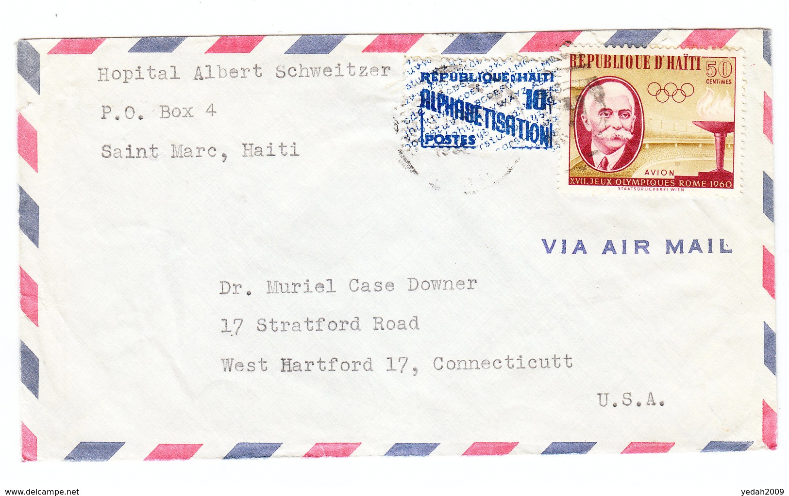 Haiti AIRMAIL COVER TO USA - Haiti