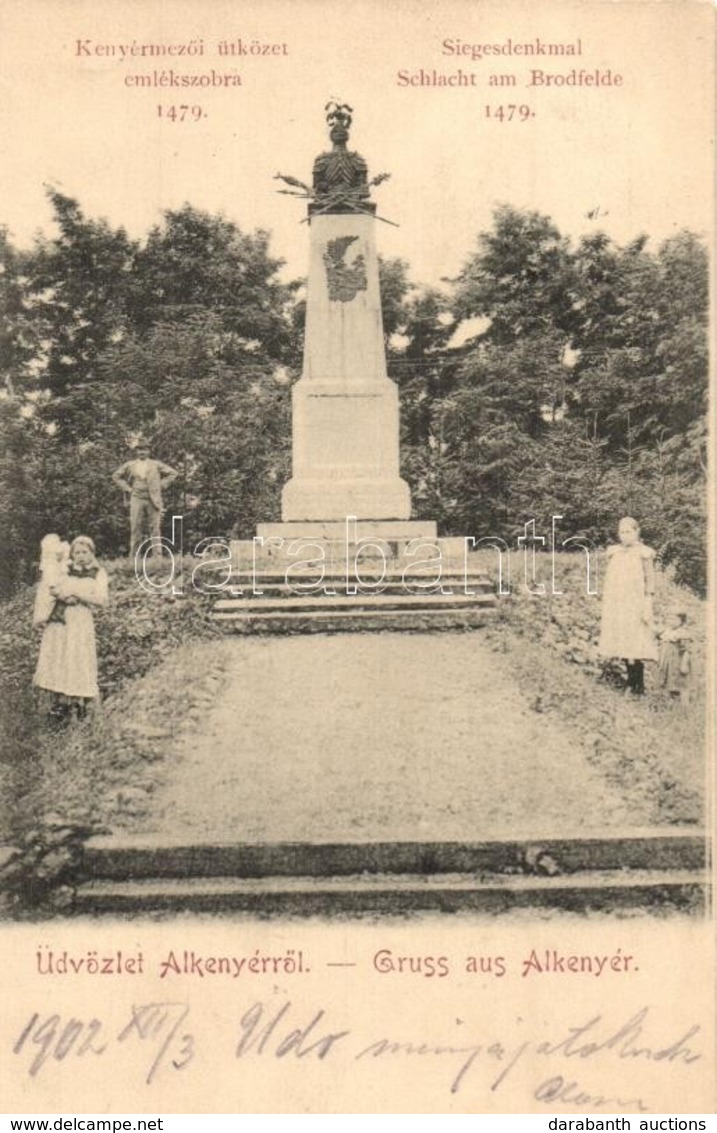 T2 Alkenyér, Zsibotalkenyér, Unterbrodsdorf, Sibot; Kenyérmez?i ütközet Emlékszobra / Siegesdenkmal Schlact Am Brodfelde - Non Classificati