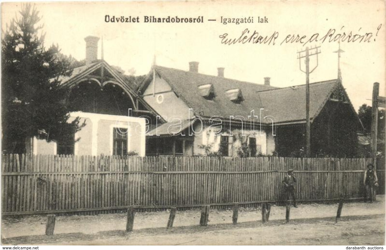 T2 1913 Bihardobrosd, Dobrest-Govoresd, Dobresti; Igazgatói Lak / Director's House - Unclassified