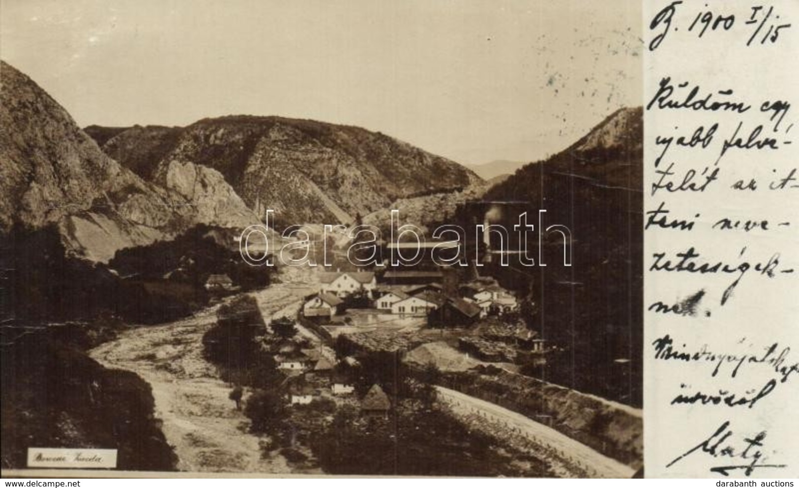 T2/T3 1900 Boica, Kisbánya, Baita; Bánya, Zúzda / Gold Mine. Photo - Unclassified