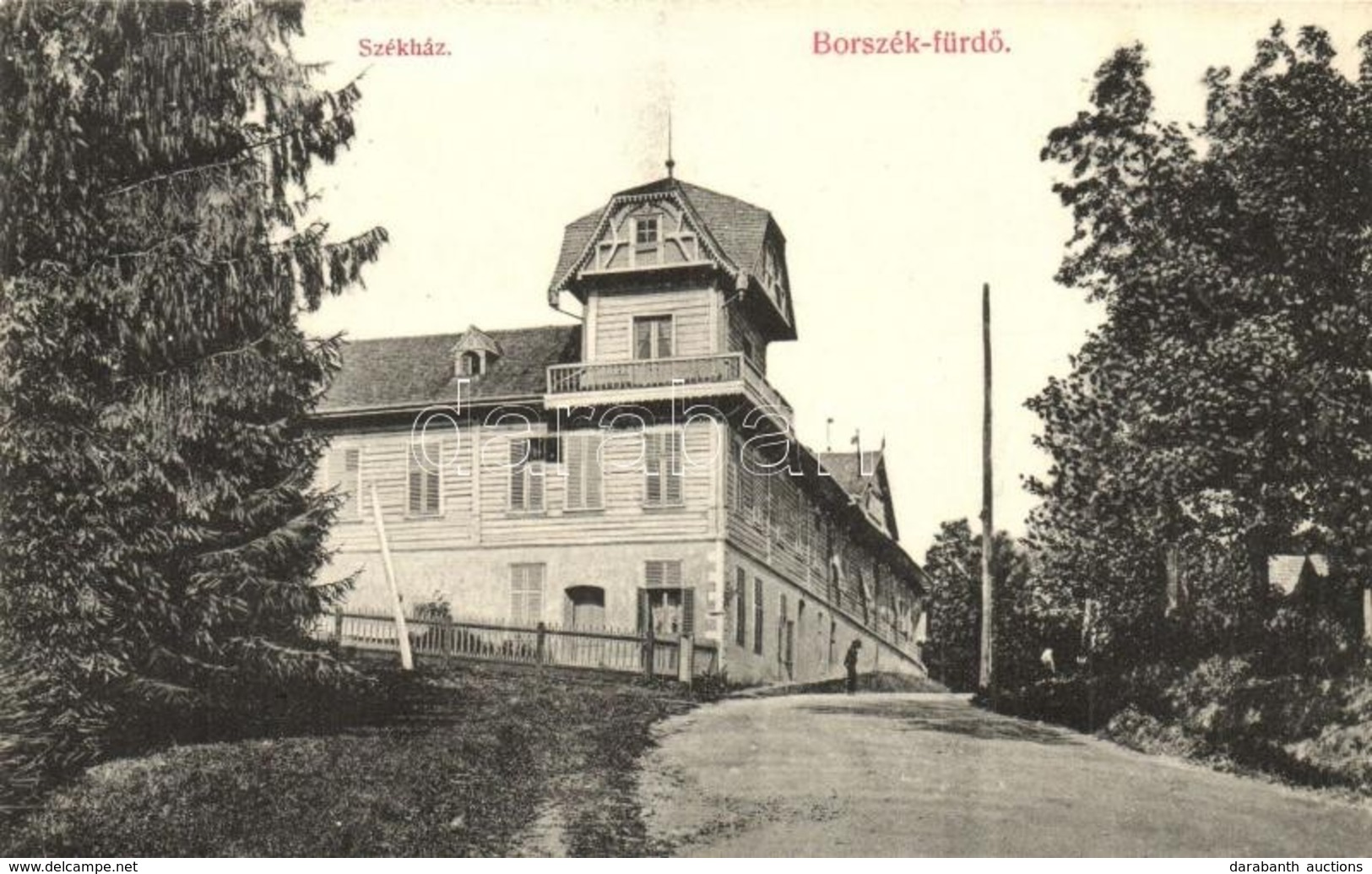 T2 Borszék-fürd?, Borsec; Székház. Divald Károly / Villa - Unclassified