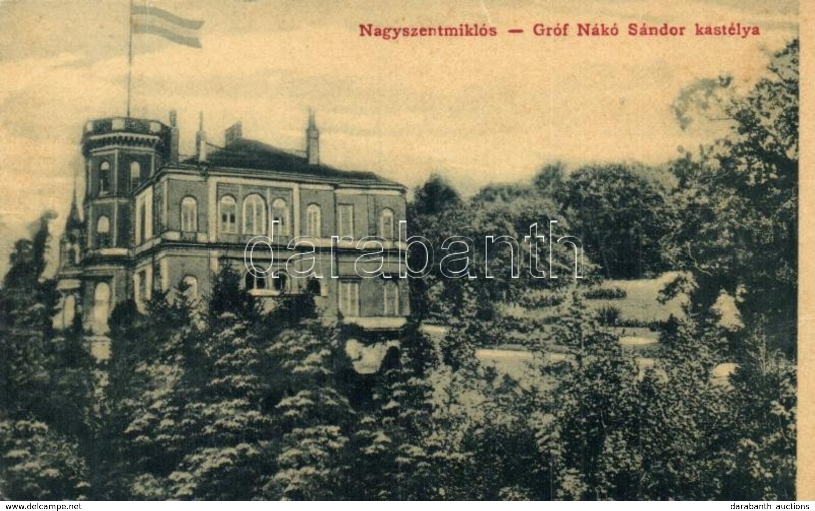 T2 Nagyszentmiklós, Sannicolau Mare; Gróf Nákó Sándor Kastély / Castle - Unclassified