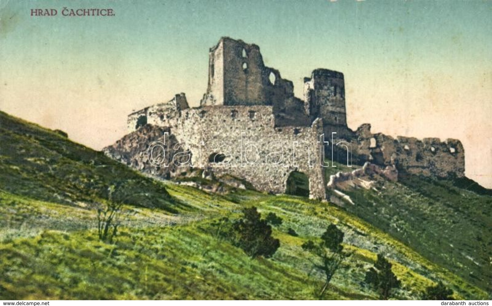 T2/T3 Csejte, Cachtice; Hrad Báthorovcov / Báthory Várrom / Castle Ruins - Unclassified
