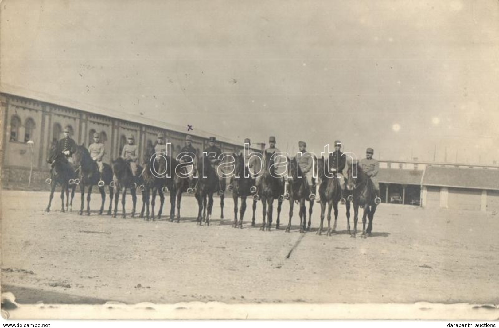 T2 1913 Ungvár, Uzshorod, Uzhhorod, Uzhorod; Lovas Tüzérek / Cavalrymen. Photo  (Rb) - Non Classificati