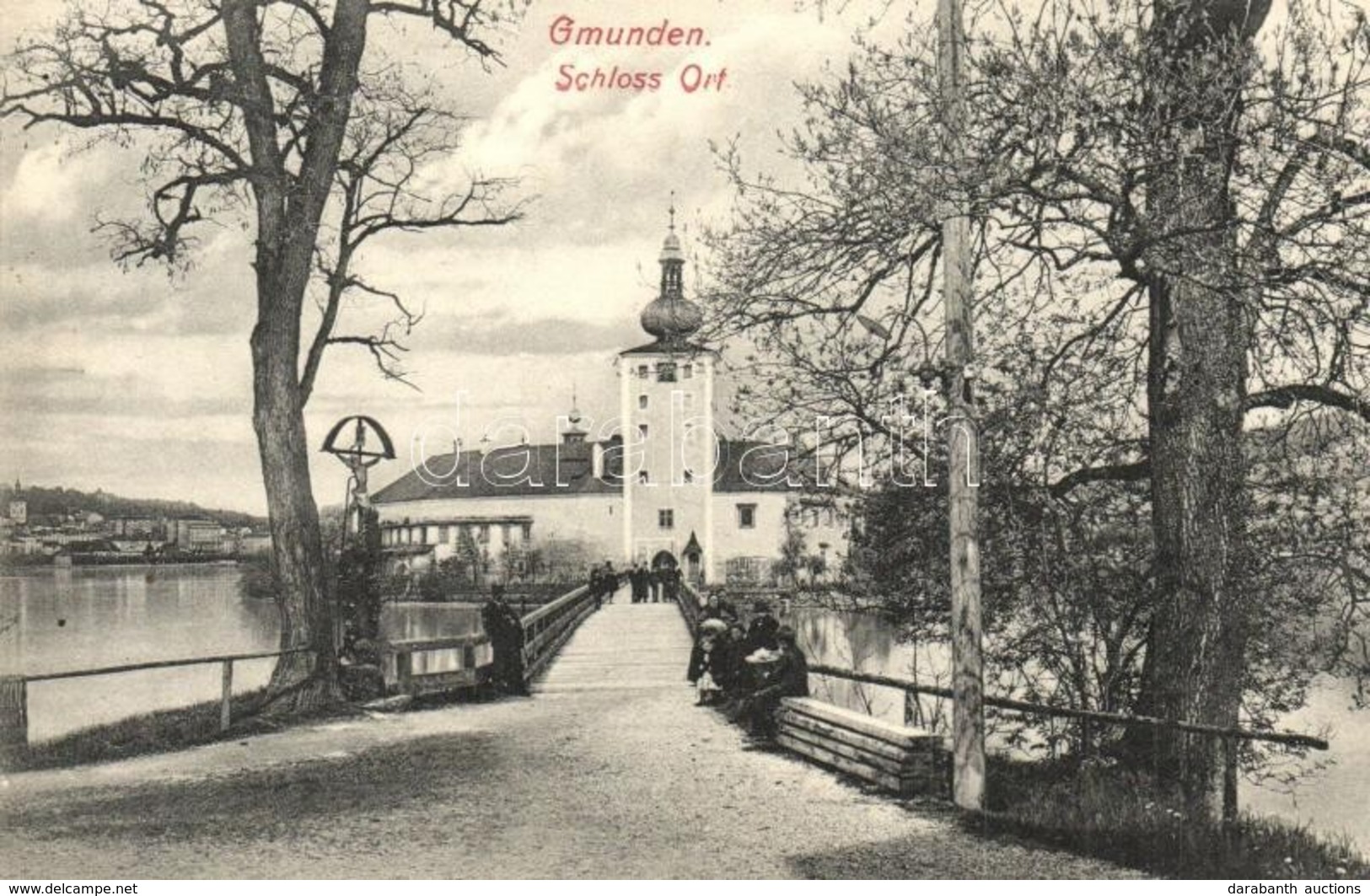 * T1/T2 Gmunden, Schloss Ort / Castle - Non Classificati