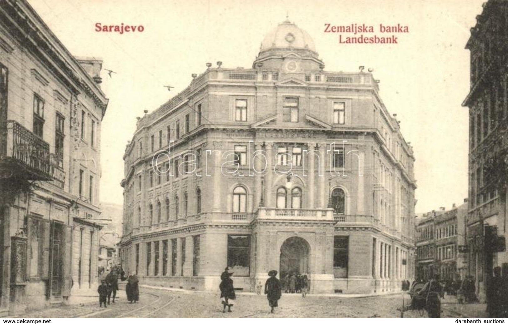 ** T2 Sarajevo, Zemaljska Banka / Landesbank / Bank, Shop Of Juncic - Non Classificati