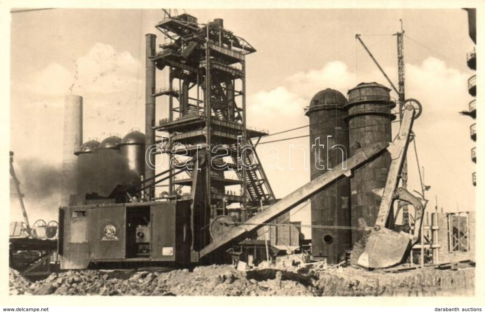 * T2 1952 Kuncice, Kuncicich; Prvni Cs. Stavba Socialismu, Nové Hute Klementa Gottwalda / Coal Mine, New Furnace - Non Classificati