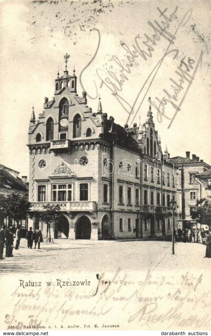 T1/T2 Rzeszów, Ratusz. E. Janusza / Town Hall - Non Classificati
