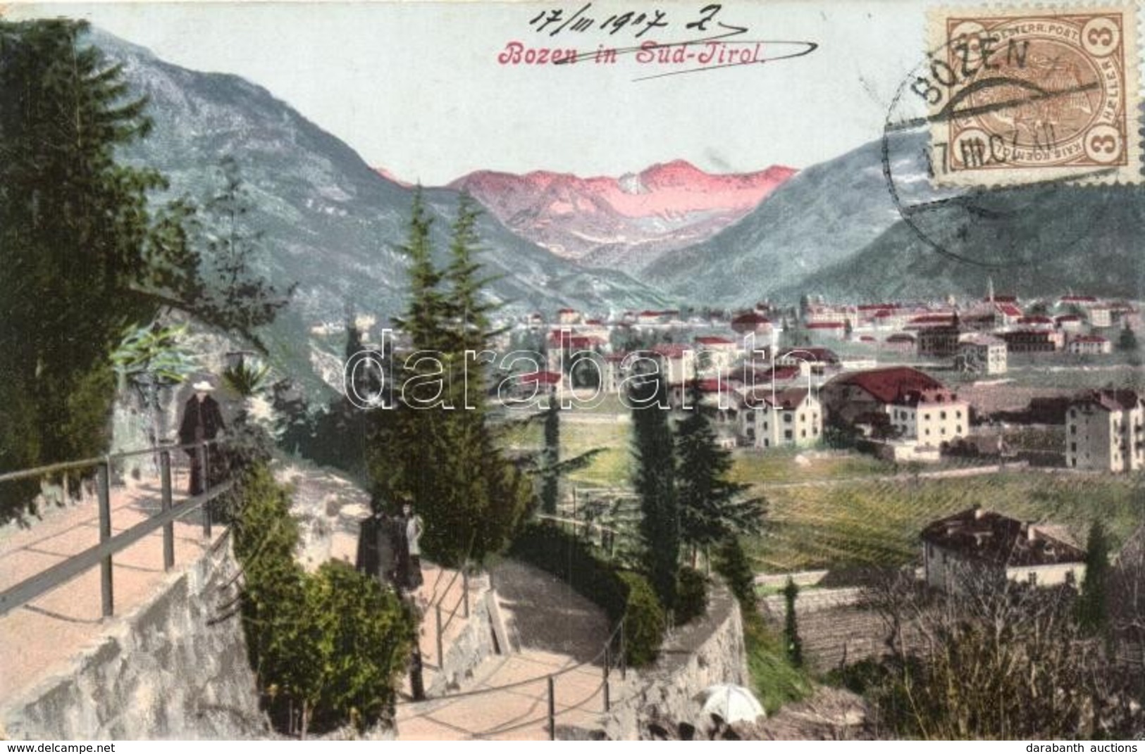 T2 1907 Bolzano, Bozen (Südtirol); TCV Card - Non Classificati