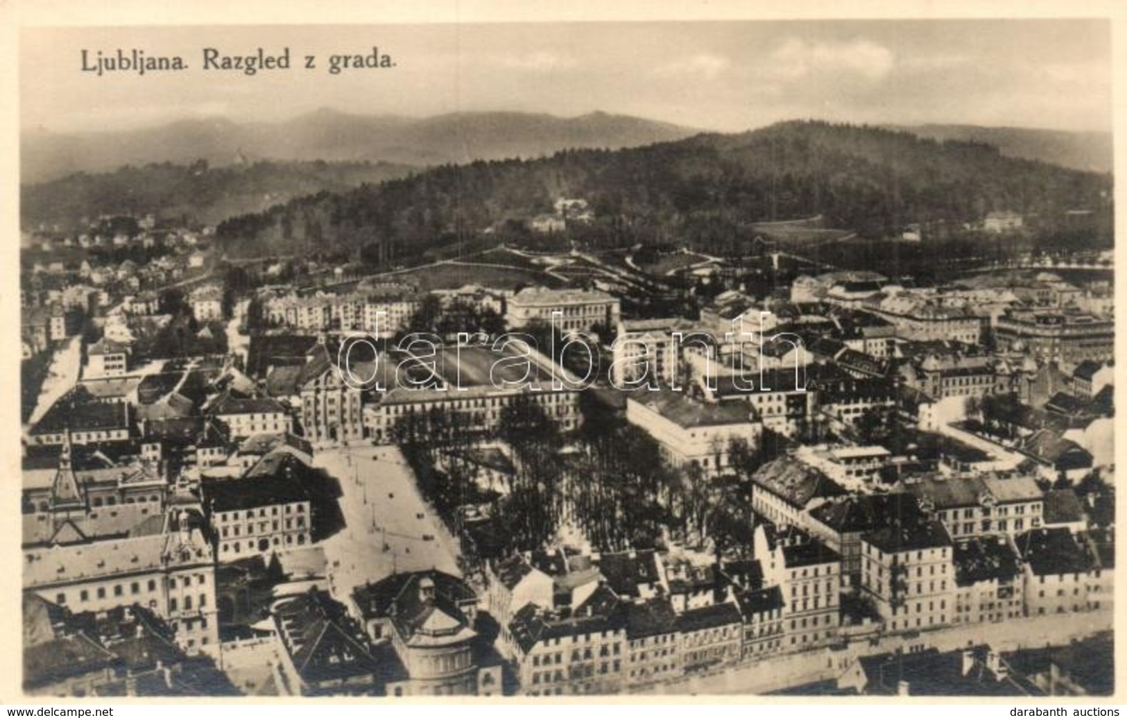 ** T1 Ljubljana, Laibach; Razgled Z Grada / Panorama View - Non Classificati
