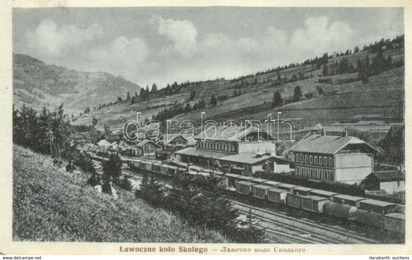 T4 Lavochne, Lawoczne Kolo Skolego; Railway Station / Bahnhof  (EM) - Zonder Classificatie