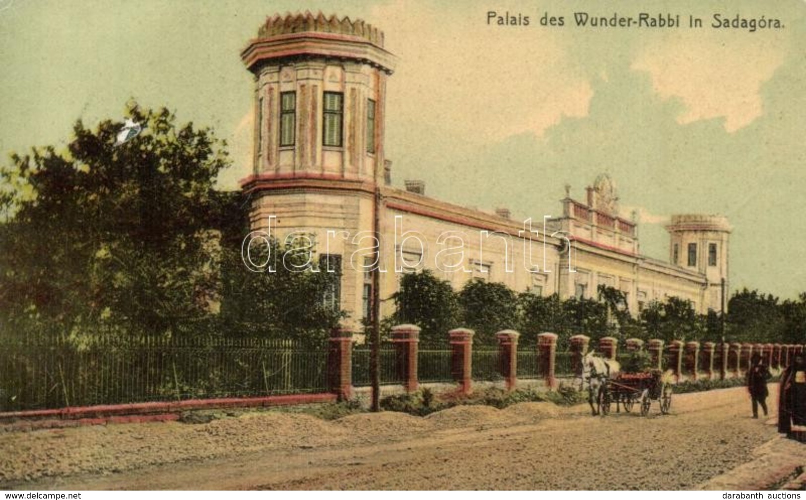 T2 Sadhora, Sadagóra; Palais Des Wunder-Rabbi / Palace Of The Rabbi. Judaica - Ohne Zuordnung