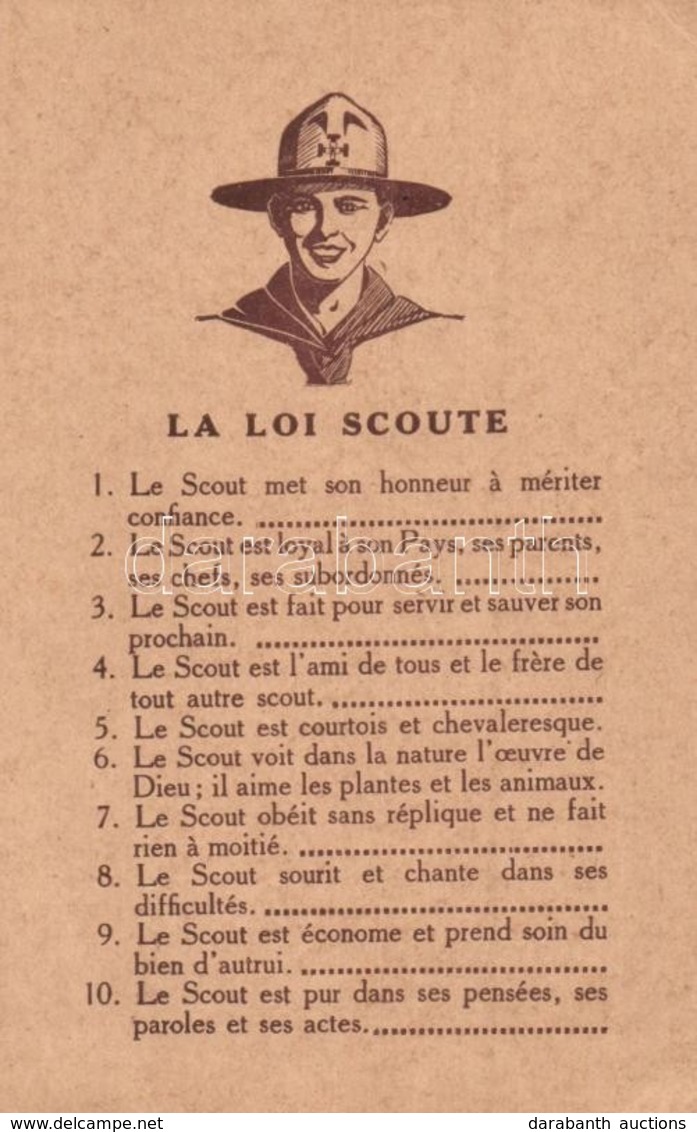 ** T2/T3 La Loi Scoute / A Cserkésztörvény / Scout Law (EK) - Non Classificati