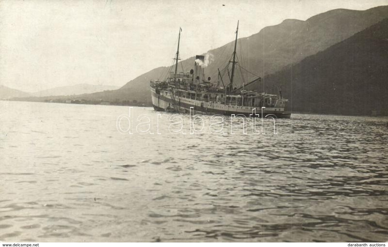 ** T2 1916 Spitalschiff / A Tirol Kórházhajó Aknára Futása Után / K.u.K. Kriegsmarine, Hospital Ship After Hitting A She - Non Classificati