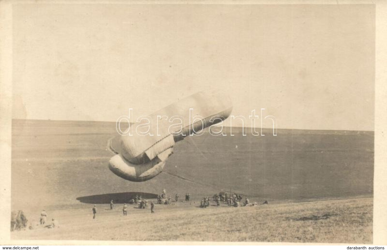 ** T2/T3 Els? Világháborús Osztrák-magyar Katonai Felderít? Léghajó / WWI K.u.K. Military Exploratory Airship. Photo (fl - Non Classificati