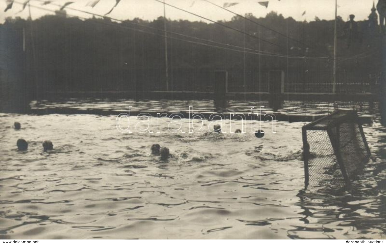 ** T1 1912 Stockholm, Olympiska Spelens Officiella. Nr. 138. En Vattenpolomatch / 1912 Summer Olympics. Water Polo Match - Non Classificati