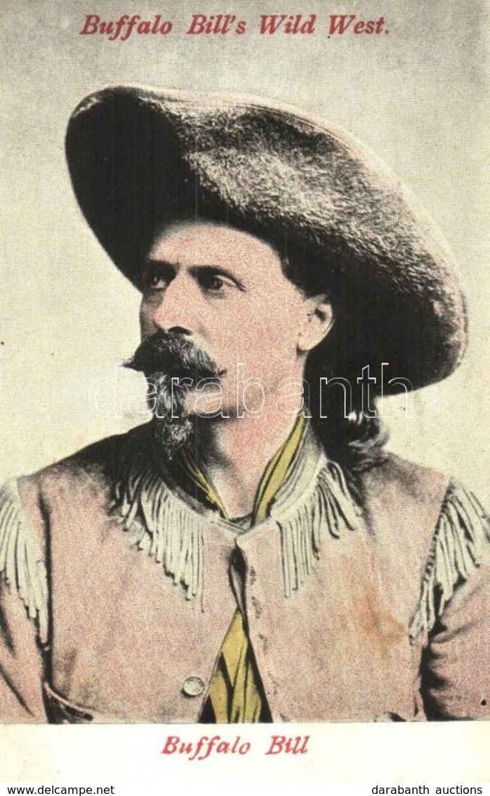 * T2/T3 Buffalo Bill's Wild West Show. Advertisement Card (EK) - Non Classificati