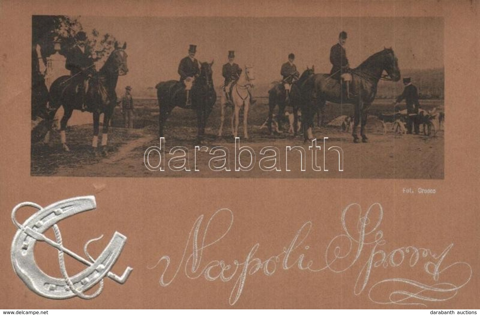 * T2 Napoli Sport. Fot. Crocco / Italian Equestrian Sports, Silver Emb. Horseshoe - Non Classificati