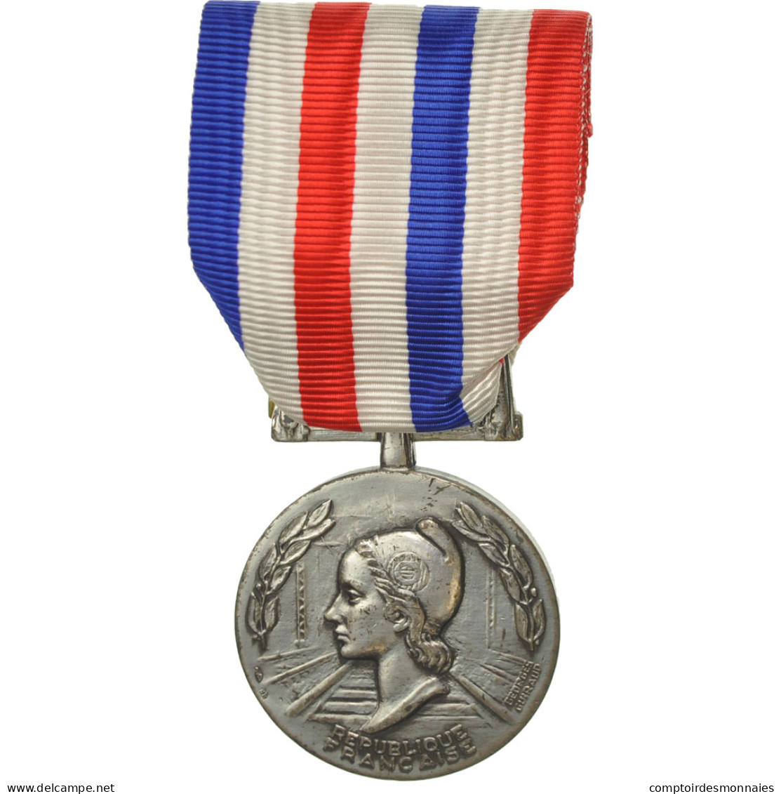 France, Honneur Des Chemins De Fer, Médaille, 1986, Très Bon état, Guiraud - Autres