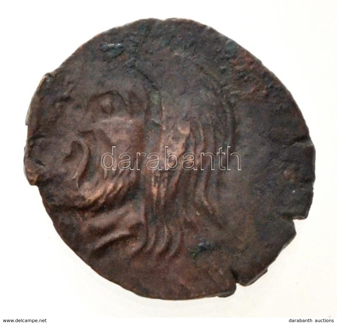 Tauriké / Pantikapaion Kr. E. IV. Század AE18 (3,55g) T:2- / 
Taurica / Panticapaeum 4th Century BC AE18 'Head Of Pan Le - Non Classificati