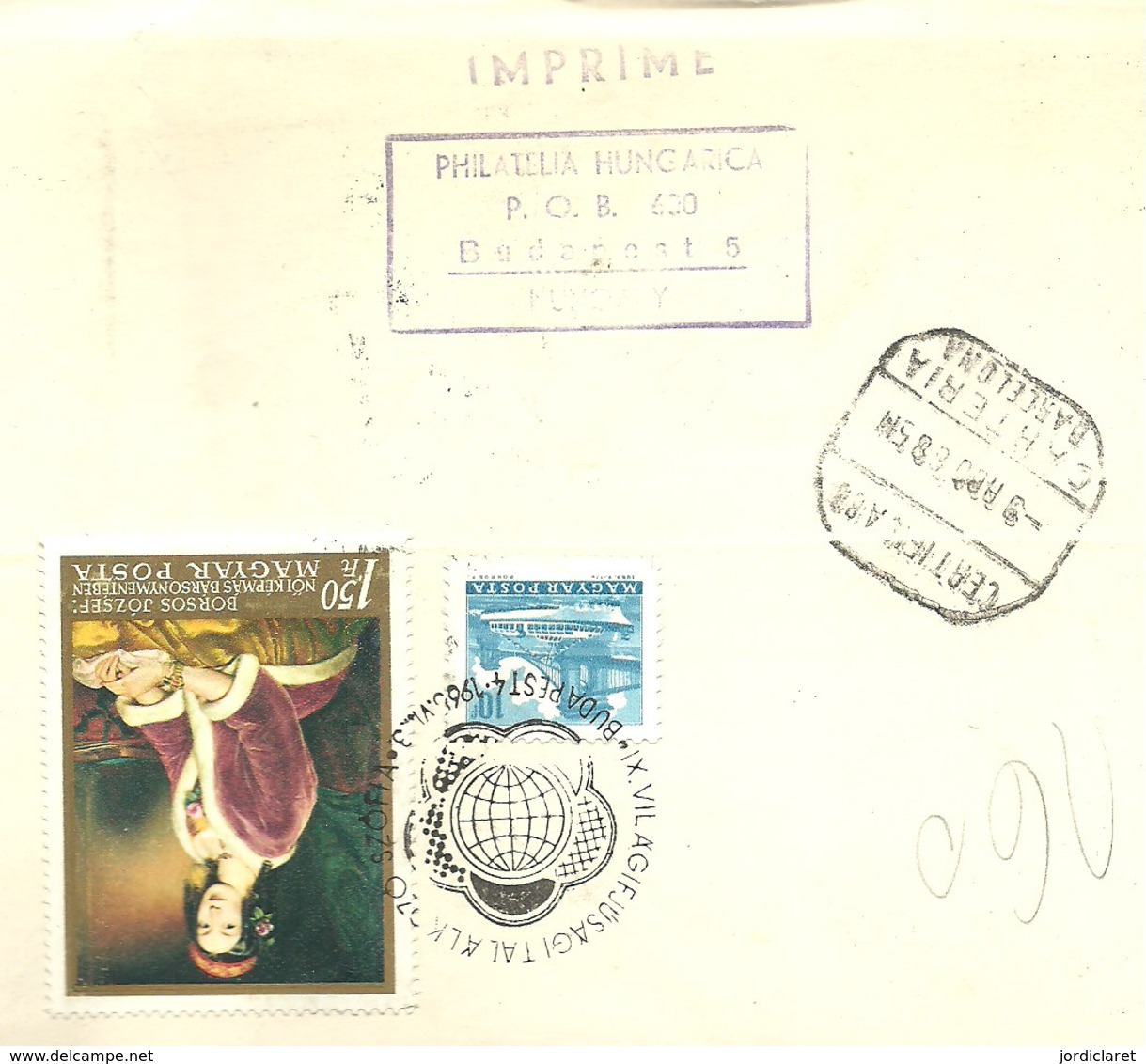 FDC  1968  REGISTERED NON DENTELE    IMPERFORATE - FDC