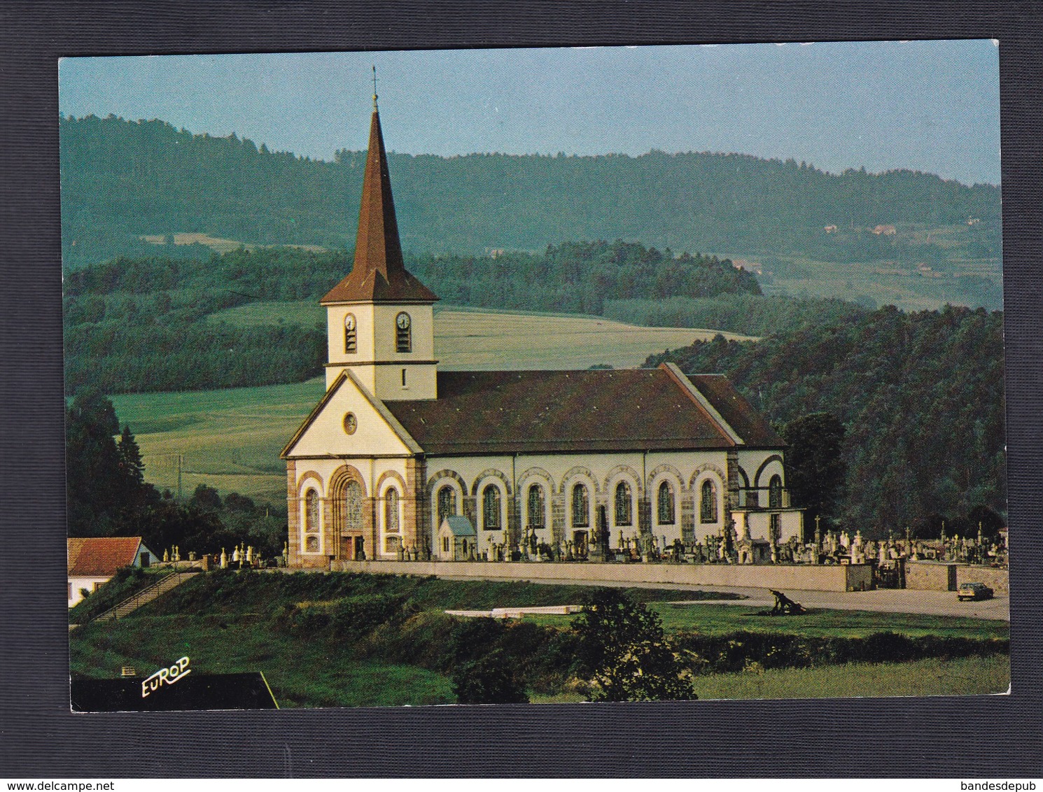 CPSM Anould (88) Eglise ( Europ Pierron ) - Anould