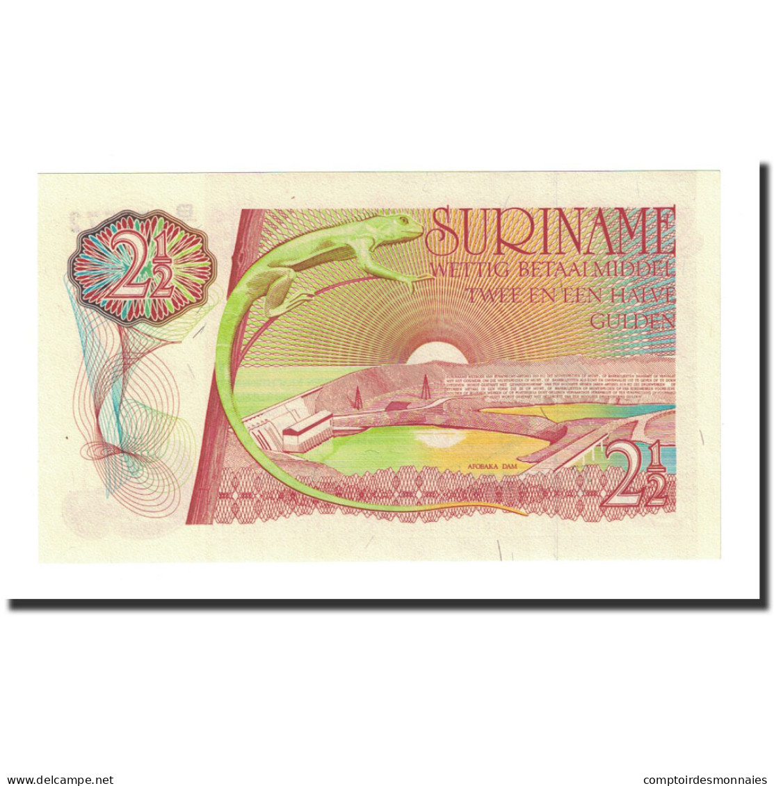 Billet, Surinam, 2 1/2 Gulden, 1985-11-01, KM:119a, NEUF - Suriname