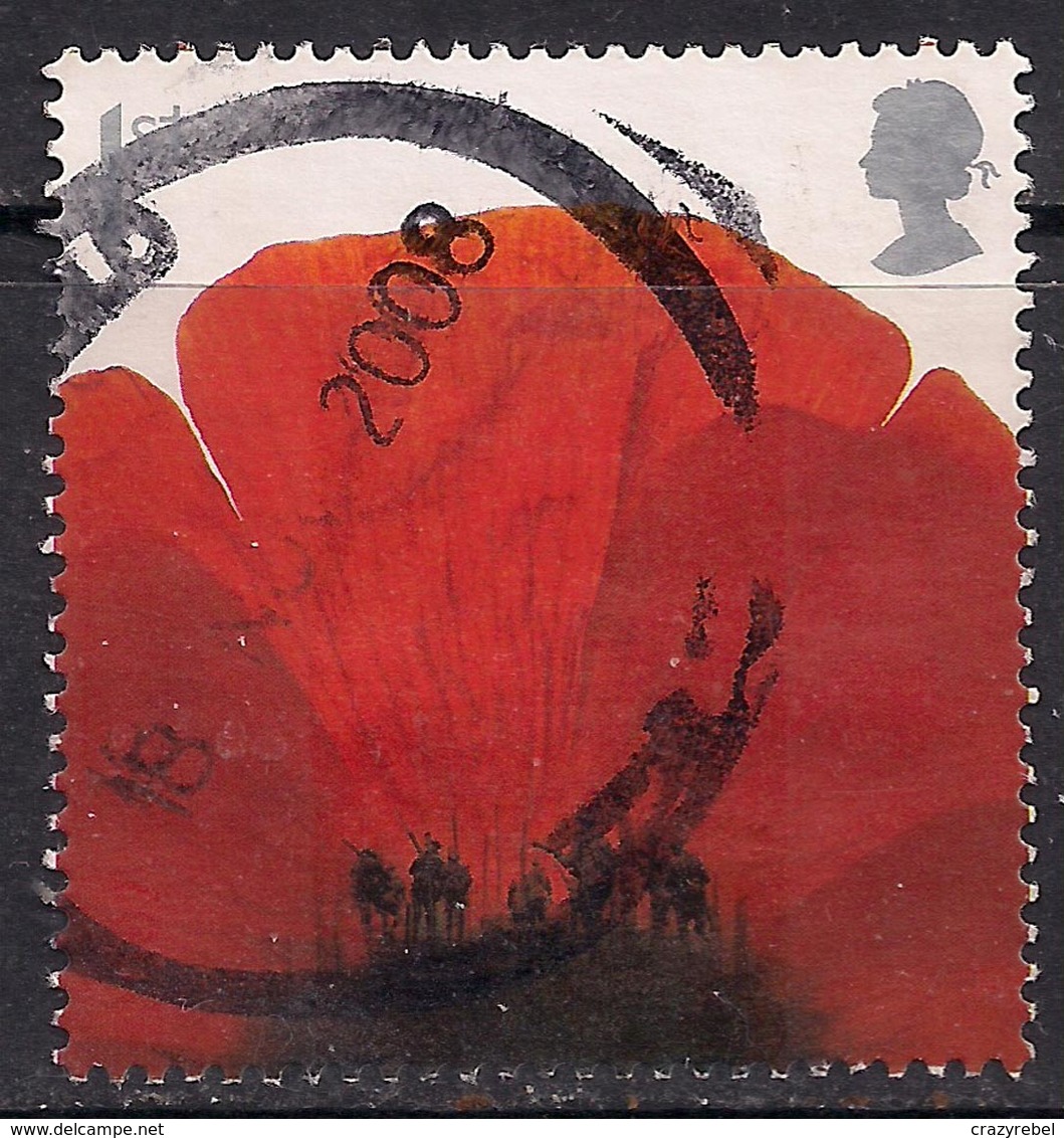 GB 2007 QE2 1st Class Lest We Forget Used Stamp From Mini Sheet ( D1010 ) - Usati