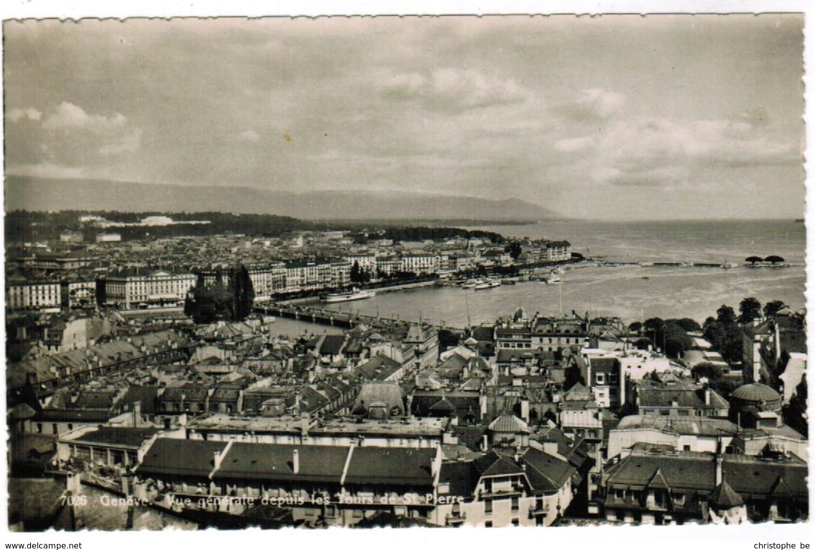 CPA Genève, Vue Générale Depuis Les Tours De Saint Pierre (pk44362) - Genève